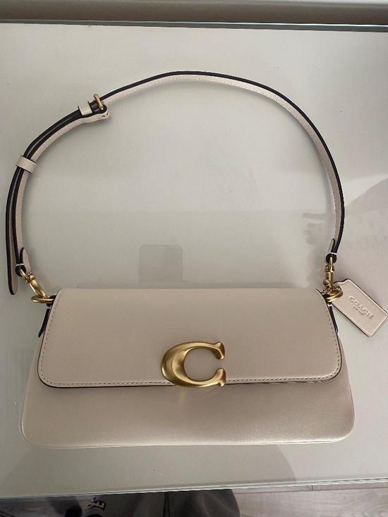 Coach Handbags - Cream Coach Jet Shoulder Bag